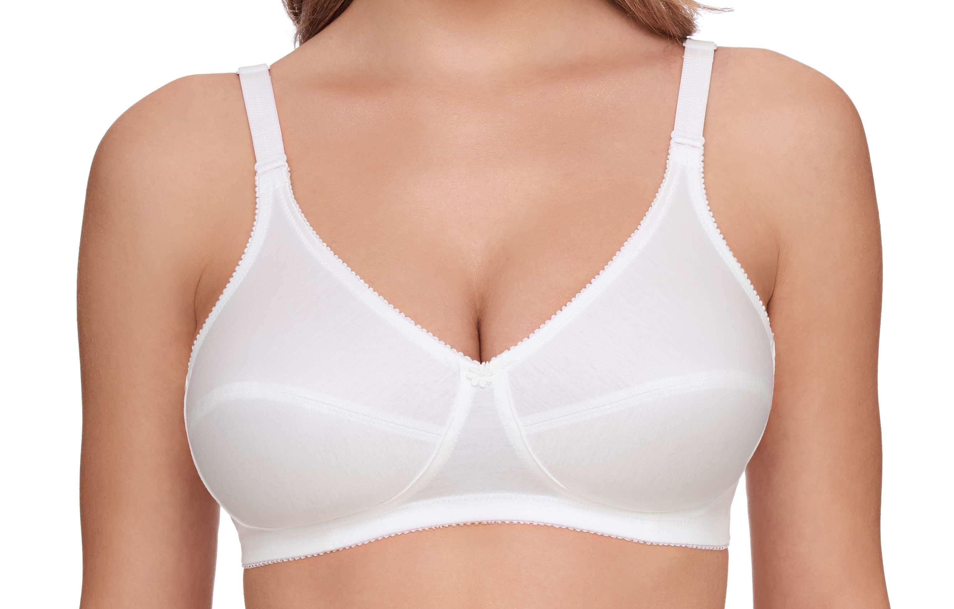 Susa Cotton Damen BH ohne Bügel