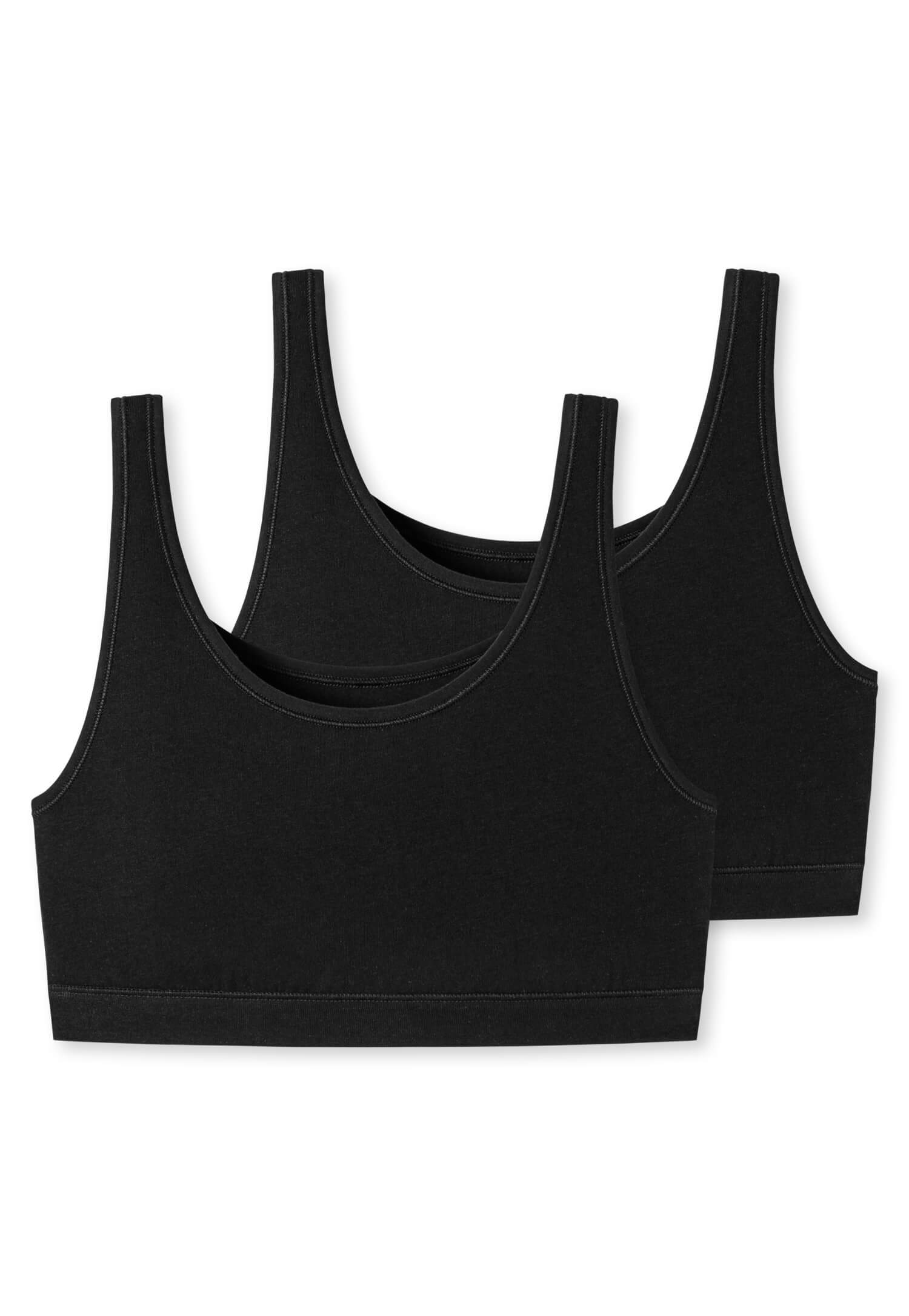 2er-Pack Schiesser 95/5 Damen Bustier ohne Cups