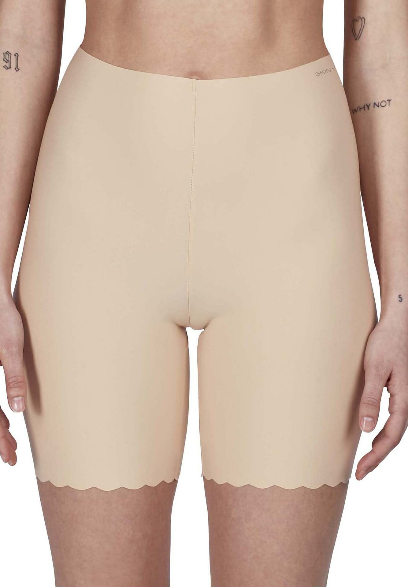 Skiny Daywear Every Day in Micro Essentials Damen Hose kurz beige