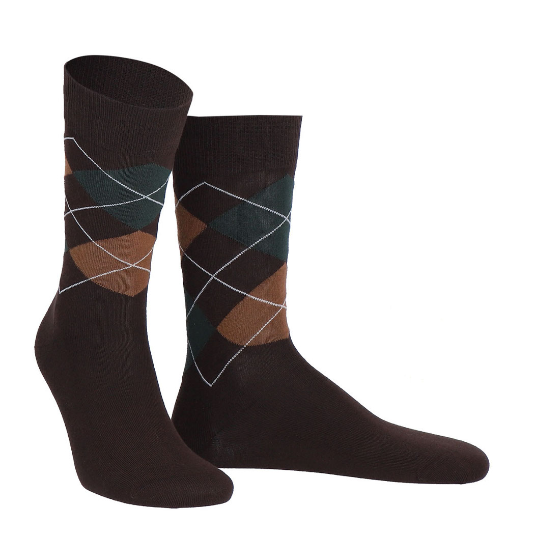 2er Pack Wilox Serie Scottish Argyle Herren Socken