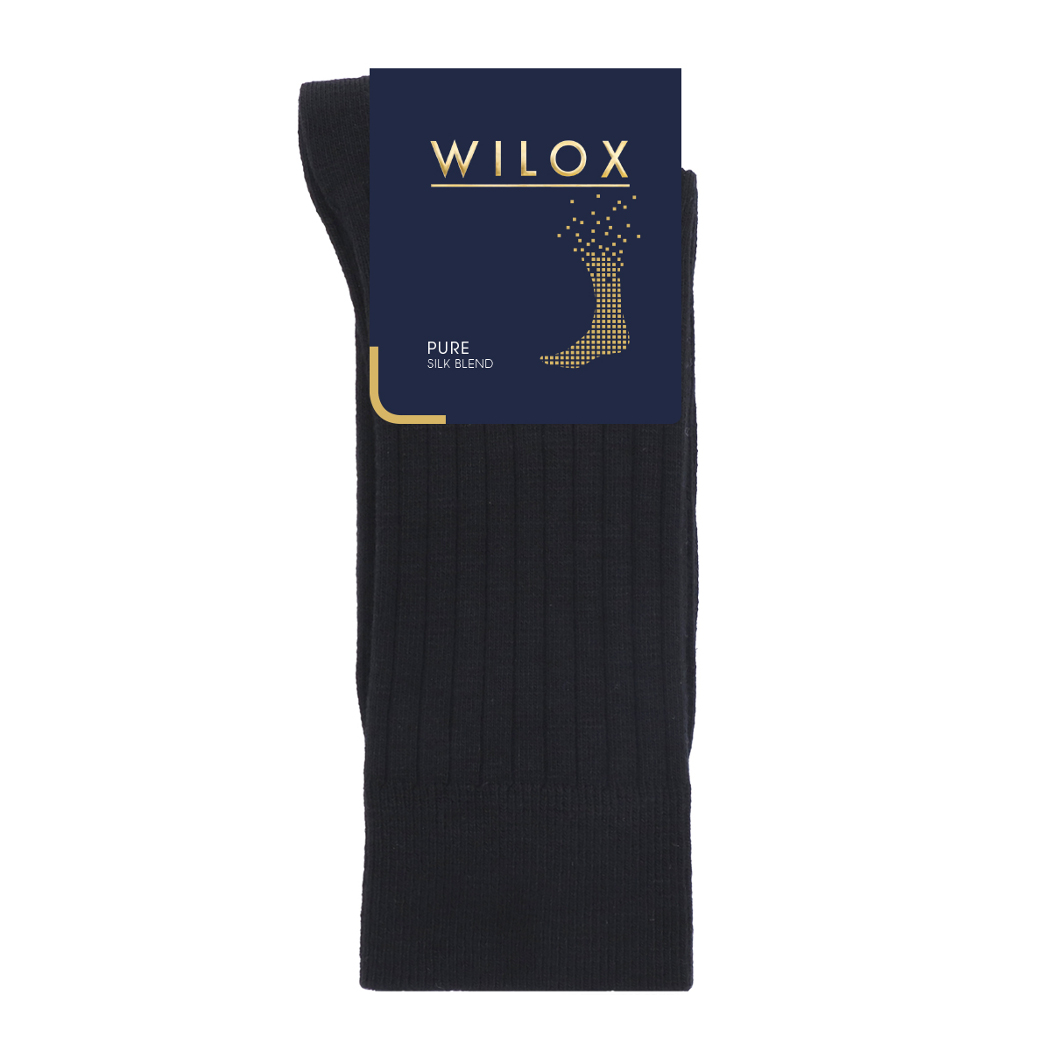 Wilox Serie Pure Silk Blend Herren Socken