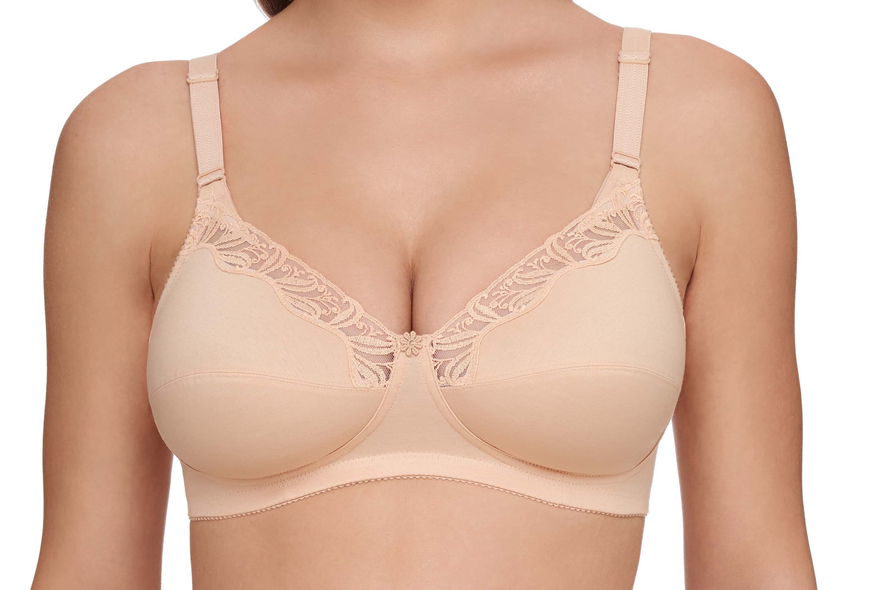 Susa Cotton Damen BH ohne Bügel 