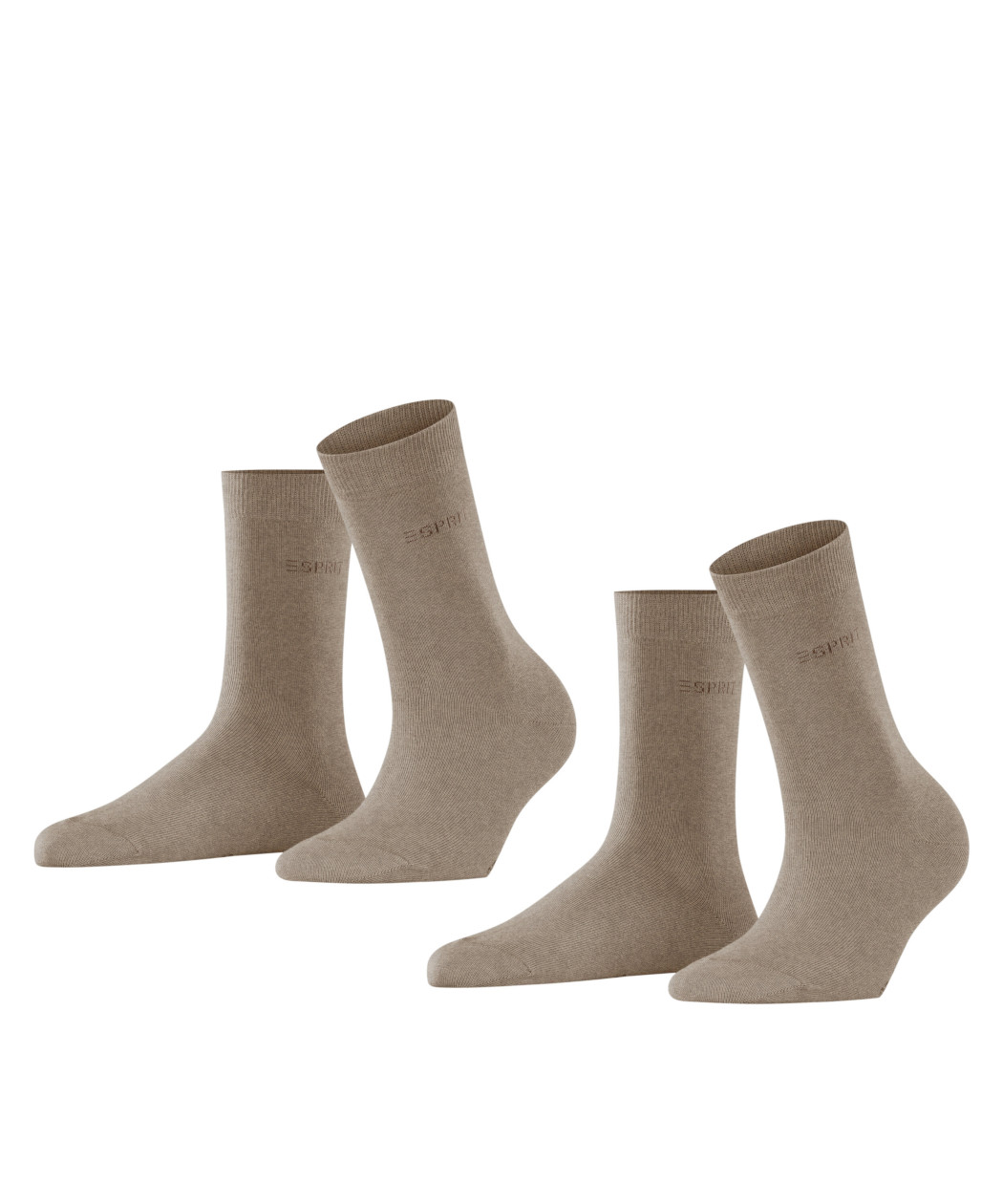 2x2er Pack Esprit  Uni Damen Socken 